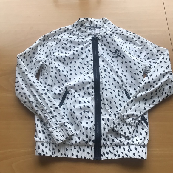 Adidas Track Jacket - White - PRICE DROP - Picture 1 of 3
